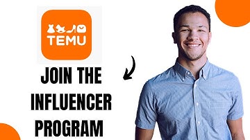 How to Join Temu Influencer Program (EASY)