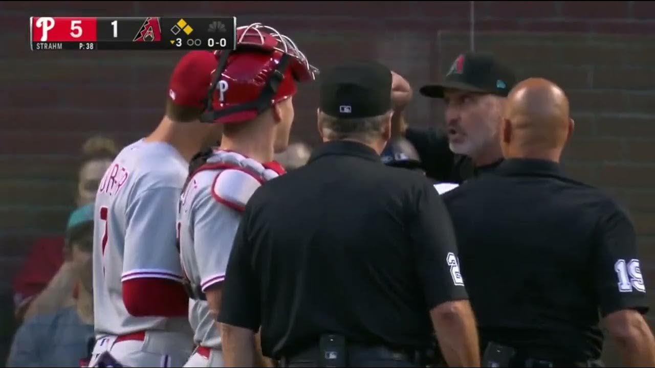 Philadelphia Phillies Vs Arizona Diamondback Benches Clear June