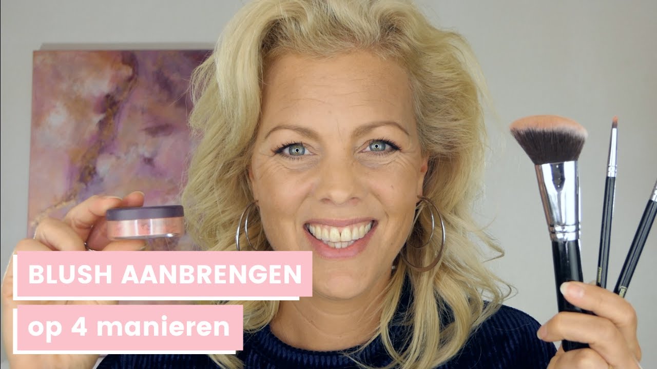 Minerale BLUSH AANBRENGEN op 4 manieren!💕 || Creative Cosmetics