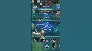 Aamon double kill vs Zilong ang Hanabi #mobilelegends #mlbb #gaming #gameplay #shorts