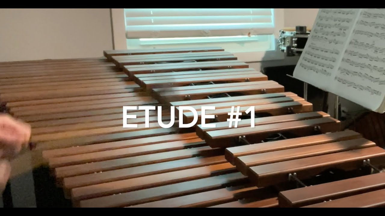 Goldenberg's Etude No. 1 from Modern School for Xylophone, Marimba