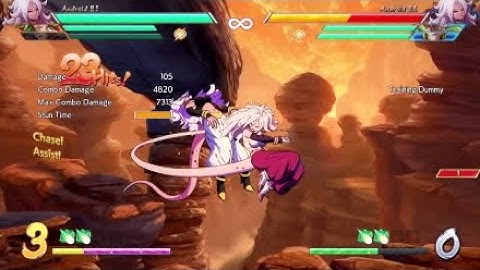 DBFZ: More Android 21 Bomb Loop junk