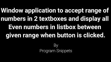 Window application to display addition, subtraction, Multiplication and division on label with C#