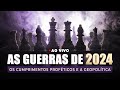 AS GUERRAS DE 2024 - Os Cumprimentos Proféticos e a Geopolítica - Ao Vivo - Lamartine Posella