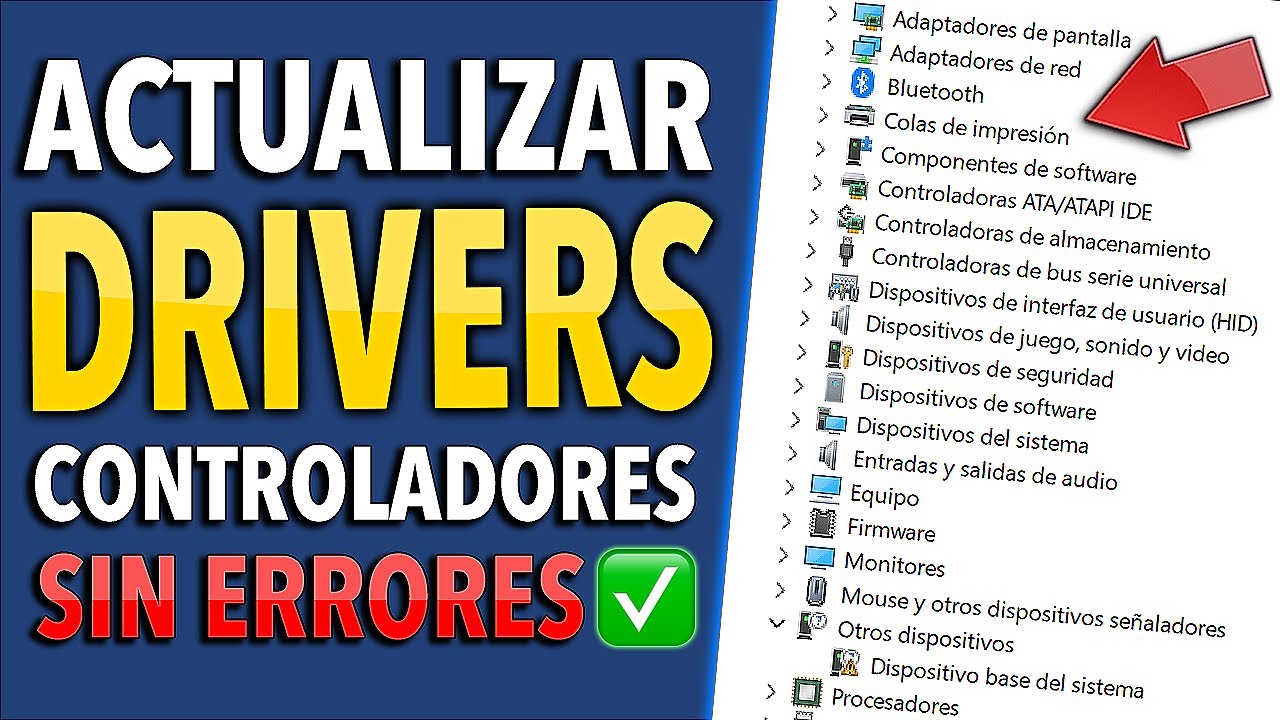 Como ACTUALIZAR los DRIVERS y CONTROLADORES de mi PC (Windows 10 y 11)