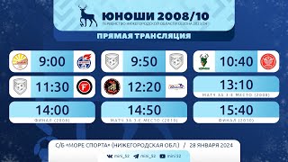 Первенство Нижегородской Области 2023-2024г. Юноши 2008-2009 и 2010-2011 г. р. ФИНАЛ.