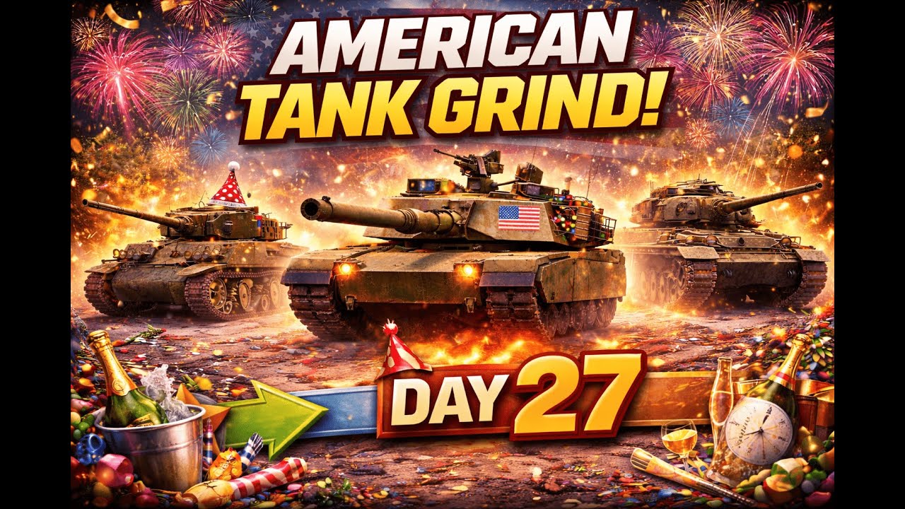 🔴 LIVE | Day 27 🇺🇸 American Tank Grind Continues