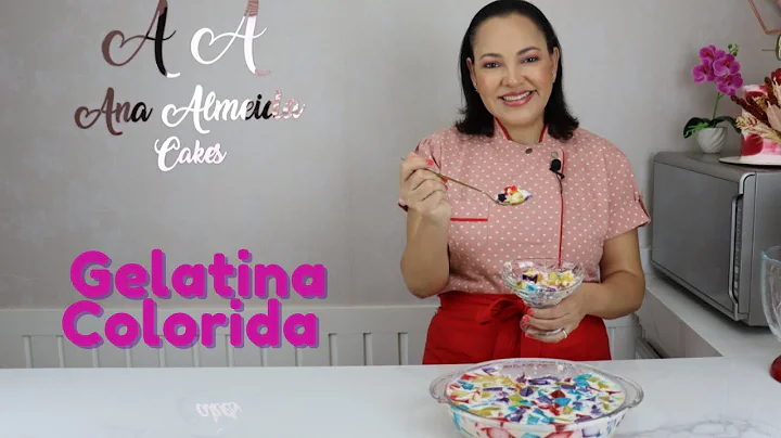 GELATINA COLORIDA / ANA ALMEIDA / SOBREMESA