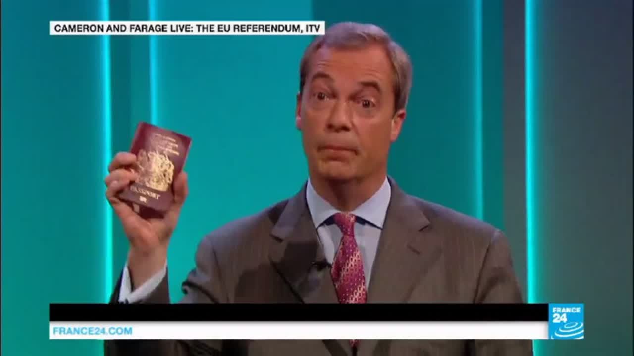 Brexit Referendum David Cameron Takes On Nigel Farage In Prime