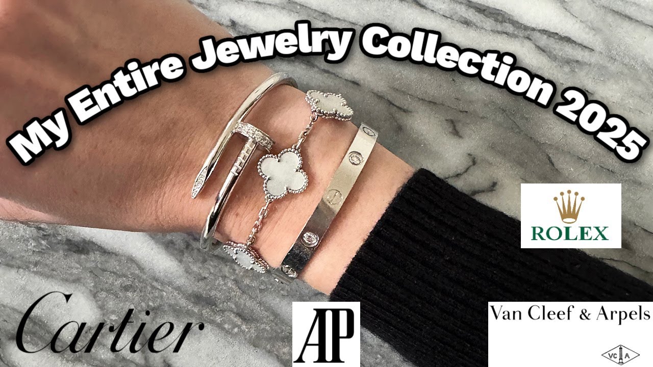 Вся моя коллекция украшений 2025 года ✨ || AP, VCA, Cartier и другие