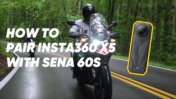 How to Pair Insta360 X5 with Sena 60S | Must-Have Motovlog Audio Setup