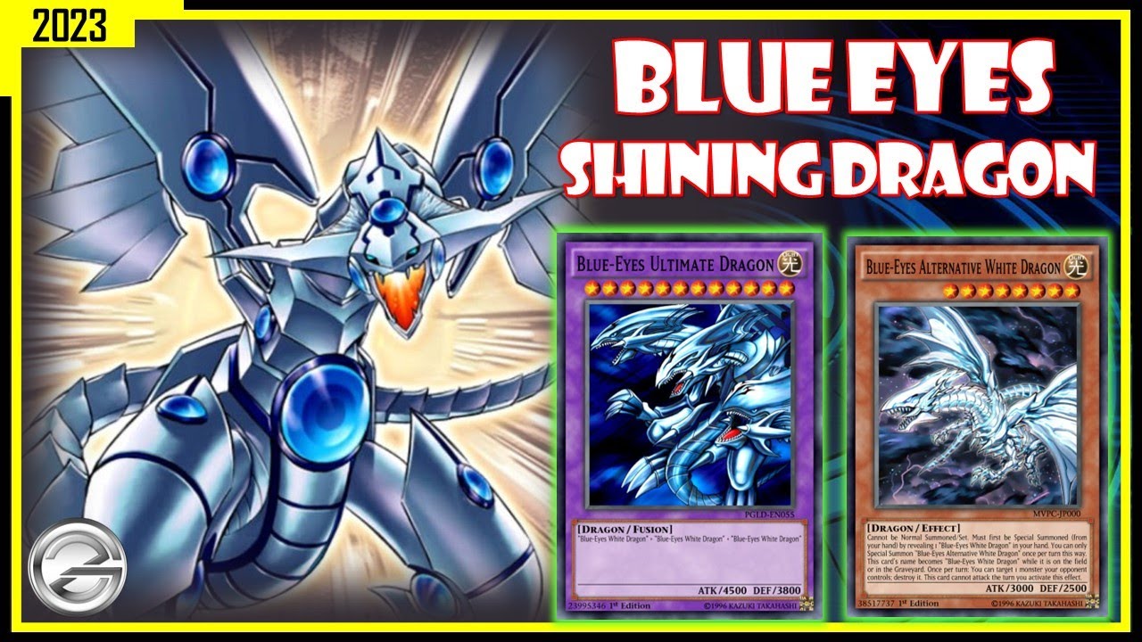 Yugioh Duel Links | Blue Eyes Shining Dragon Deck Gameplay July 2023 | 遊戯王デュエルリンクス