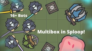 Sploop.io, but a MULTIBOXER CRASHS the server with OVER 50 bots👾