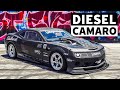 Revealing Our 1,500 lb-ft Diesel Swapped Camaro – Is This Our Ultimate Burnout Car? // HHH Ep.010