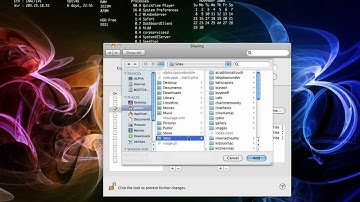 Share any folder in Leopard