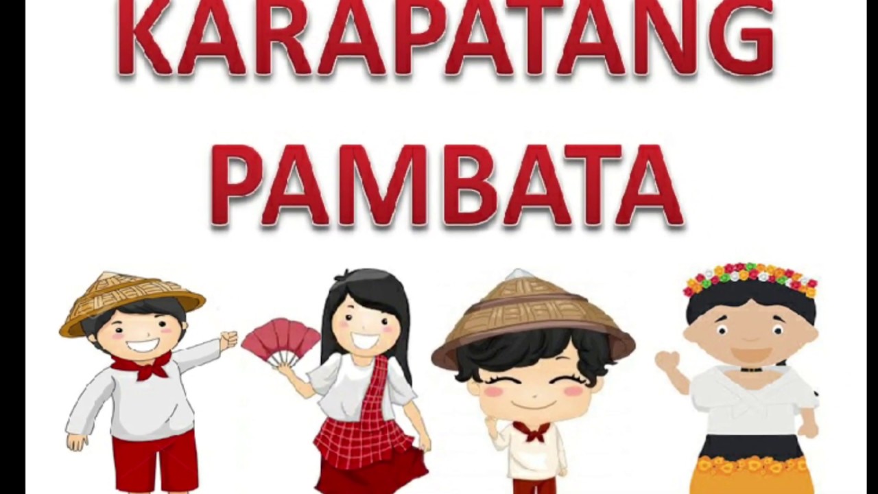 KARAPATANG PAMBATA (tula) - YouTube