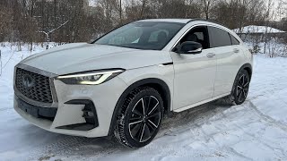 Новый Infiniti qx55, Очень Красивый, но Архаичный внутри.