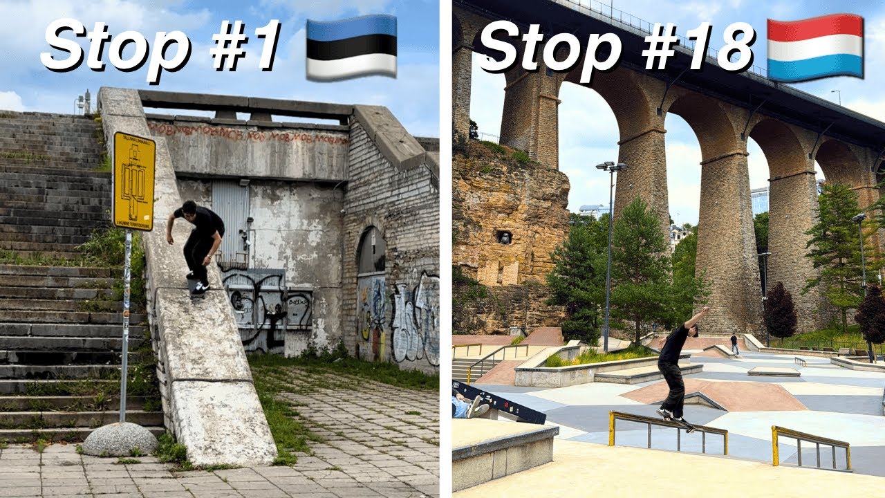 Где в Европе лучшее место для катания на скейтборде?