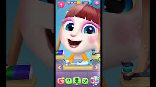 My Night Routine😴🌌 - My Talking Angela 2 #shorts #gaming #games #mytalkingangela #youtubeshorts