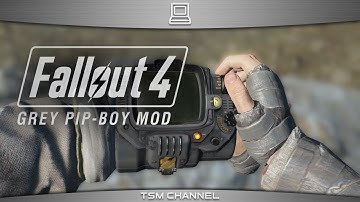 Fallout 4 Grey Pip-Boy Mod