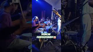 Selangkah Keseberang Fariz rm x Crossroads Band Intimate concert' Titikoempul #shorts #drummer