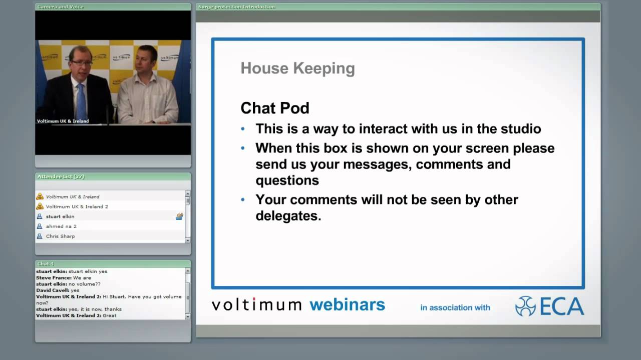 Surge Protection & the Wiring Regulations inar Highlights 21st May