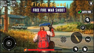 Firing Squad Free Fire War Shoot Fire Battleground - Android GamePlay - Shooting Games Android screenshot 3