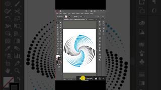 Easy create spiral dotted vortex design #viral #graphicdesign #grow #editing #trending #illustrator
