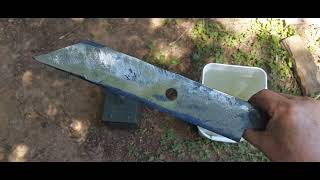 Knife making from a beginner