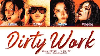 Aespa Dirty Work (English Ver.) (Ft. Flo Milli) (Color Coded)