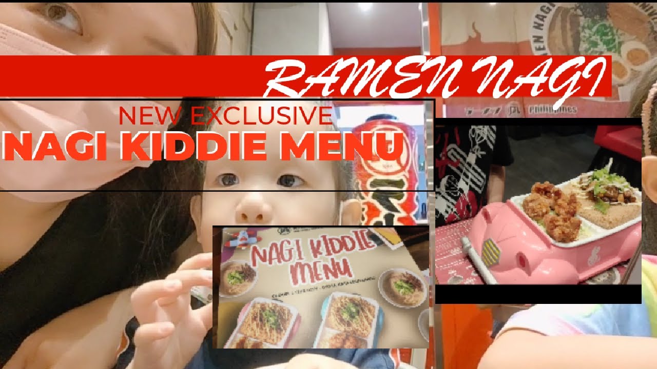 Ramen Nagi Nagi Kiddie Meal Family Eat Out YouTube