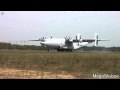 Антонов Ан-22А  RA-09341 посадка/landing Тверь - Мигалово (KLD/UUEM)