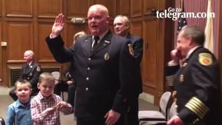 Three Worcester firefighters promoted