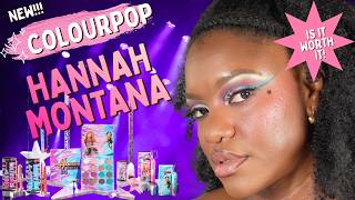 I Turned the NEW ColourPop Hannah Montana Collection Into Rockstar Glam! Tutorial, First Impressions