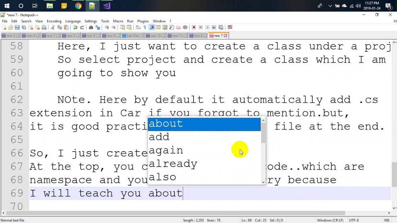 2. CLass and Object in C# (Contd )f - YouTube