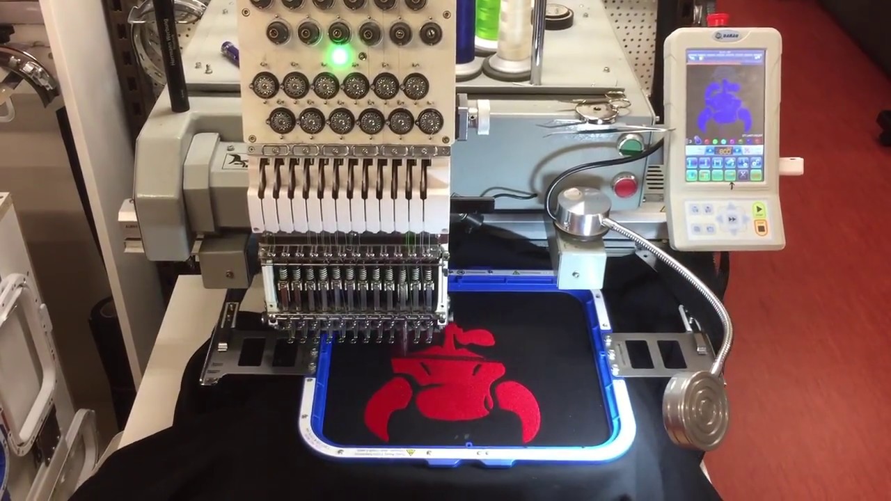 Bestickung einer Motorradjacke