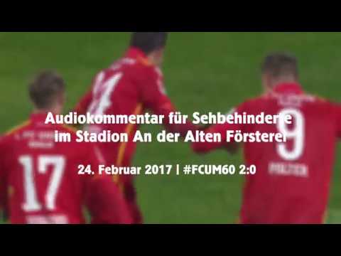 Audiokommentar für Sehbehinderte beim 1. FC Union Berlin unioncom