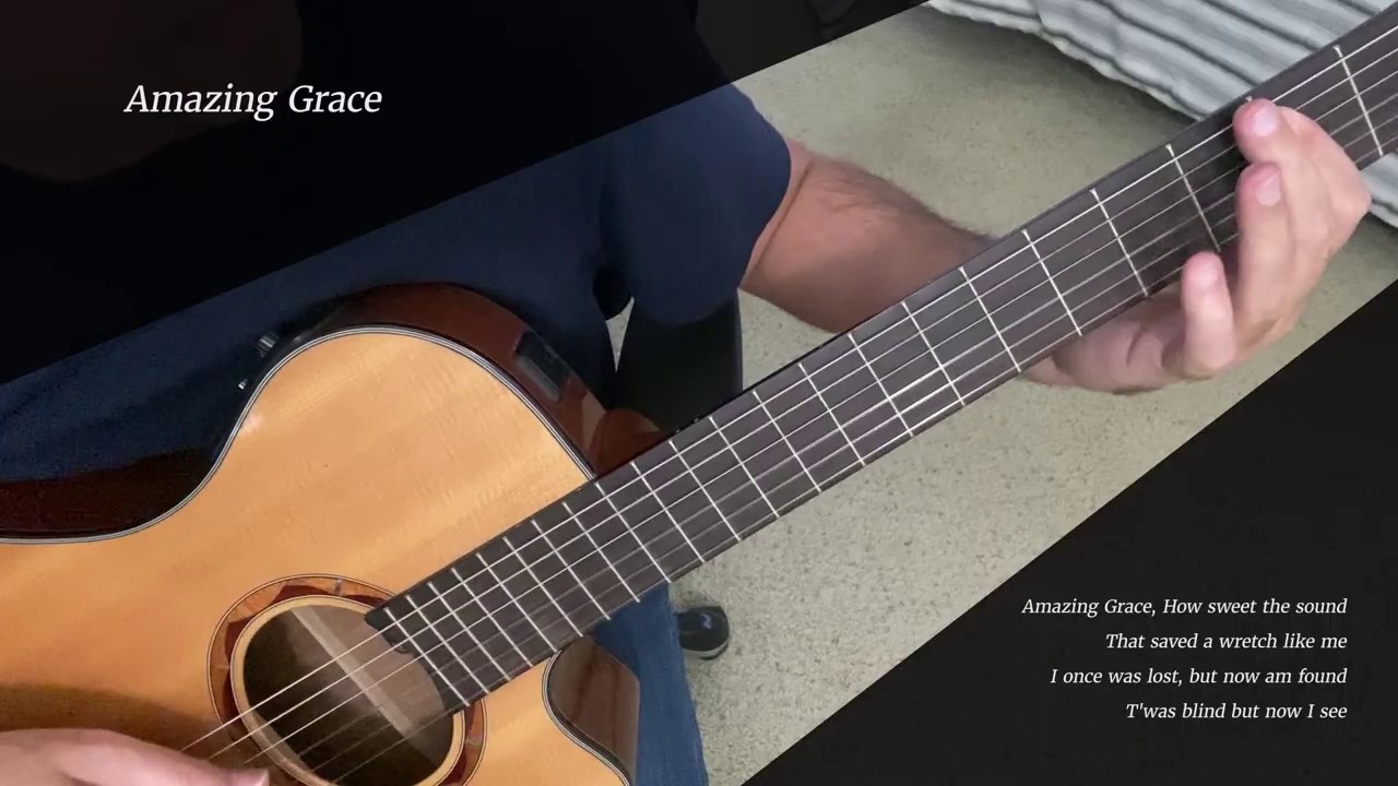 Amazing Grace (Acoustic Guitar) YouTube