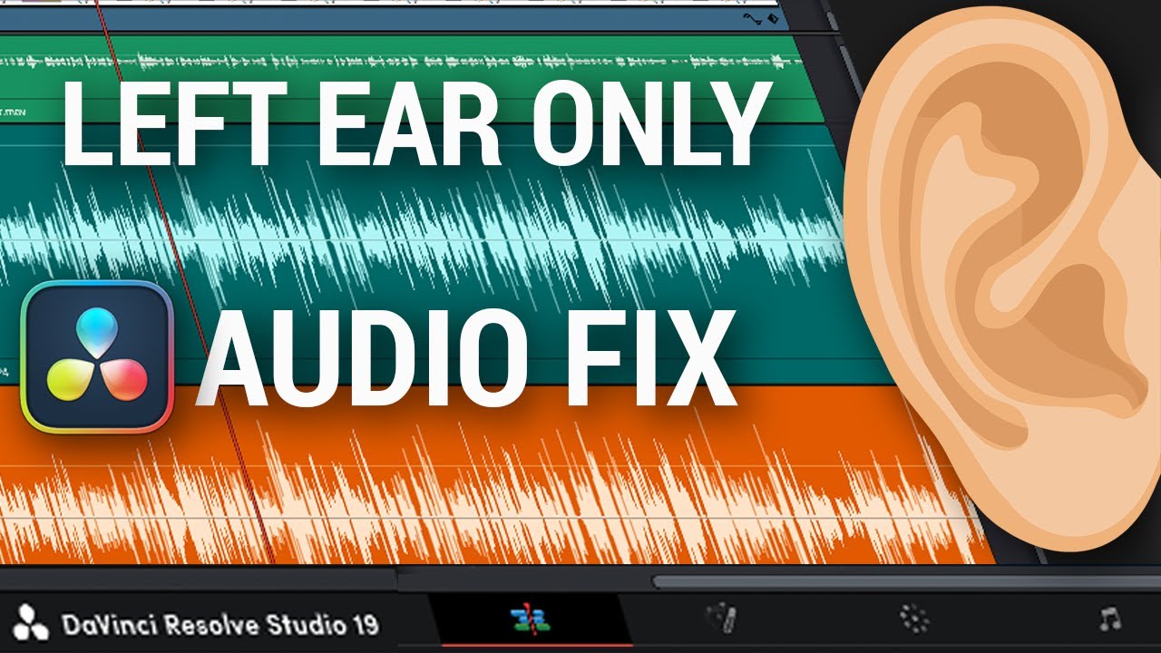 Left Ear Only Audio FIX in Davinci Resolve 20 - Mono to Stereo Tutorial ...