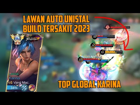 Karina 1 Hit Build Rotasi Hyper Full Magic Damage Tersakit Top Global Gameplay MLBB 2023 @primaoktavian7562