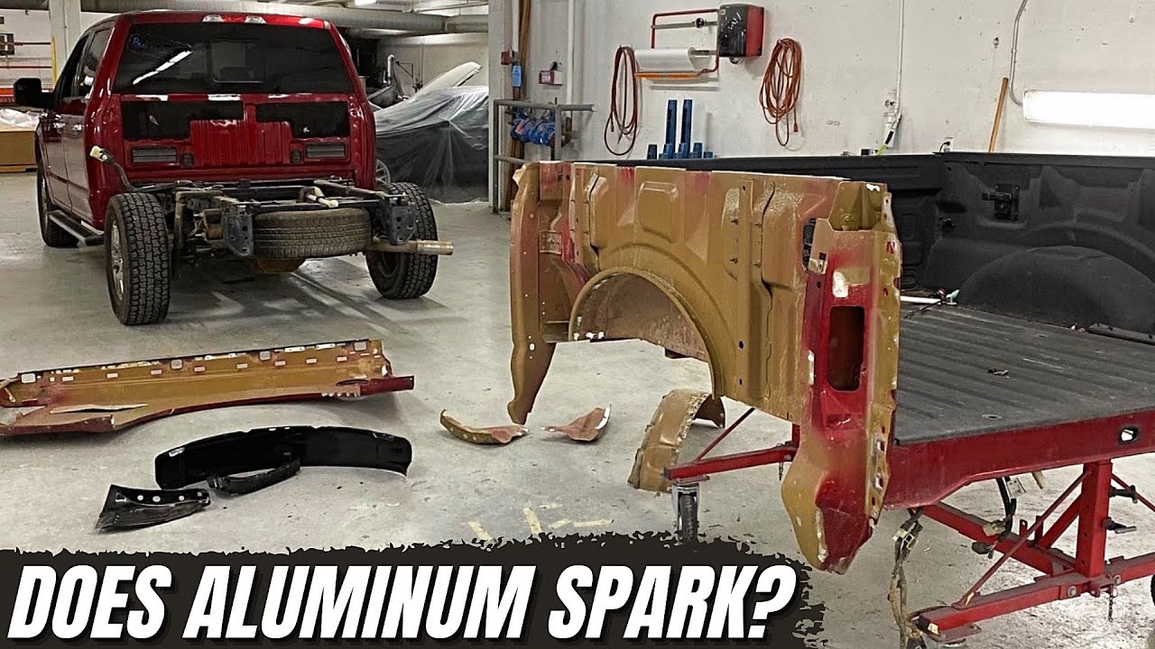 Does Aluminum Spark? Find out when I cut this 