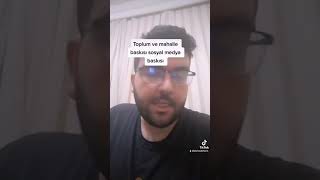 Derbederberk Toplum Mahalle Baskısı Ve Sosyal Medya Baskısı