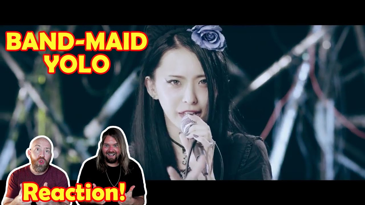 Musicians react to hearing BAND-MAID / YOLO (Official Music Video)!