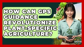 How Can GPS Guidance Revolutionize Plant-specific Agriculture? - The World of Agriculture