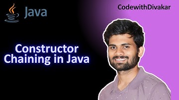 Constructor Chaining in Java using this() and super() #javacodinginterview #corejava #coding