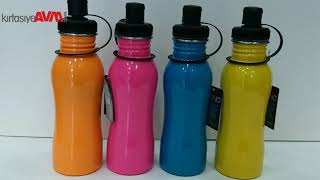 PİANO ÇELİK MATARA NEON RENKLER 500 ML
