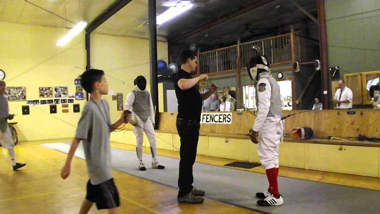 2015 State Games of Mississippi Fencing-Mixed Foil(4) - YouTube