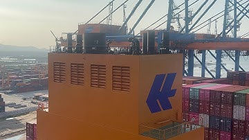 Cận cảnh khai thác siêu tàu lớn nhất thế giới #Trong công nhân ngành cảng @