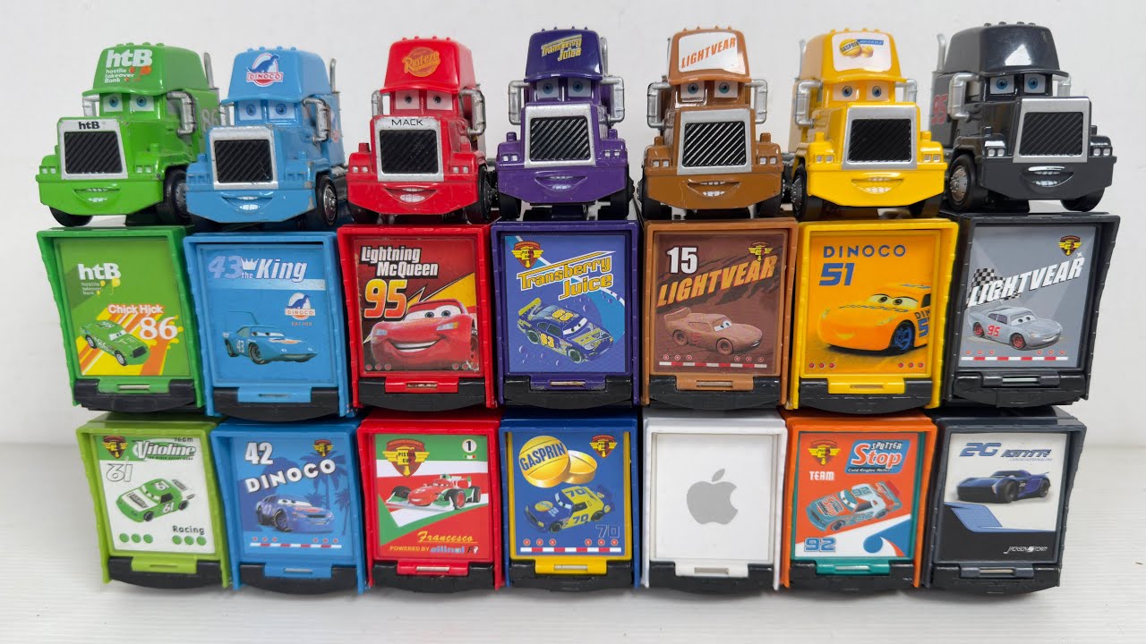 Disney Pixar Cars Unboxing Review l Full Lightning McQueen Cars Bubble RC | ASMR Cars Collection 