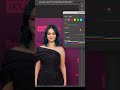 Change colour of hair in adobe #design #art #creativetutorial  photoshop #photoshop